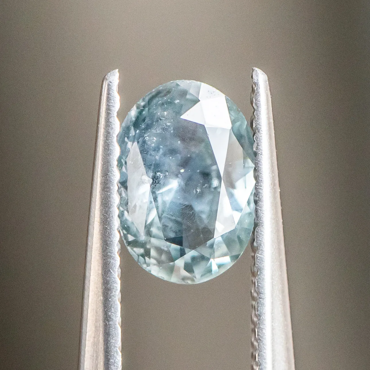 0.93CT MONTANA SAPPHIRE, LIGHT DENIM BLUE, 7x5MM