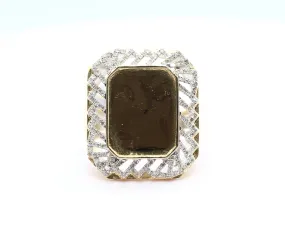 10K Yellow Gold Memory Ring