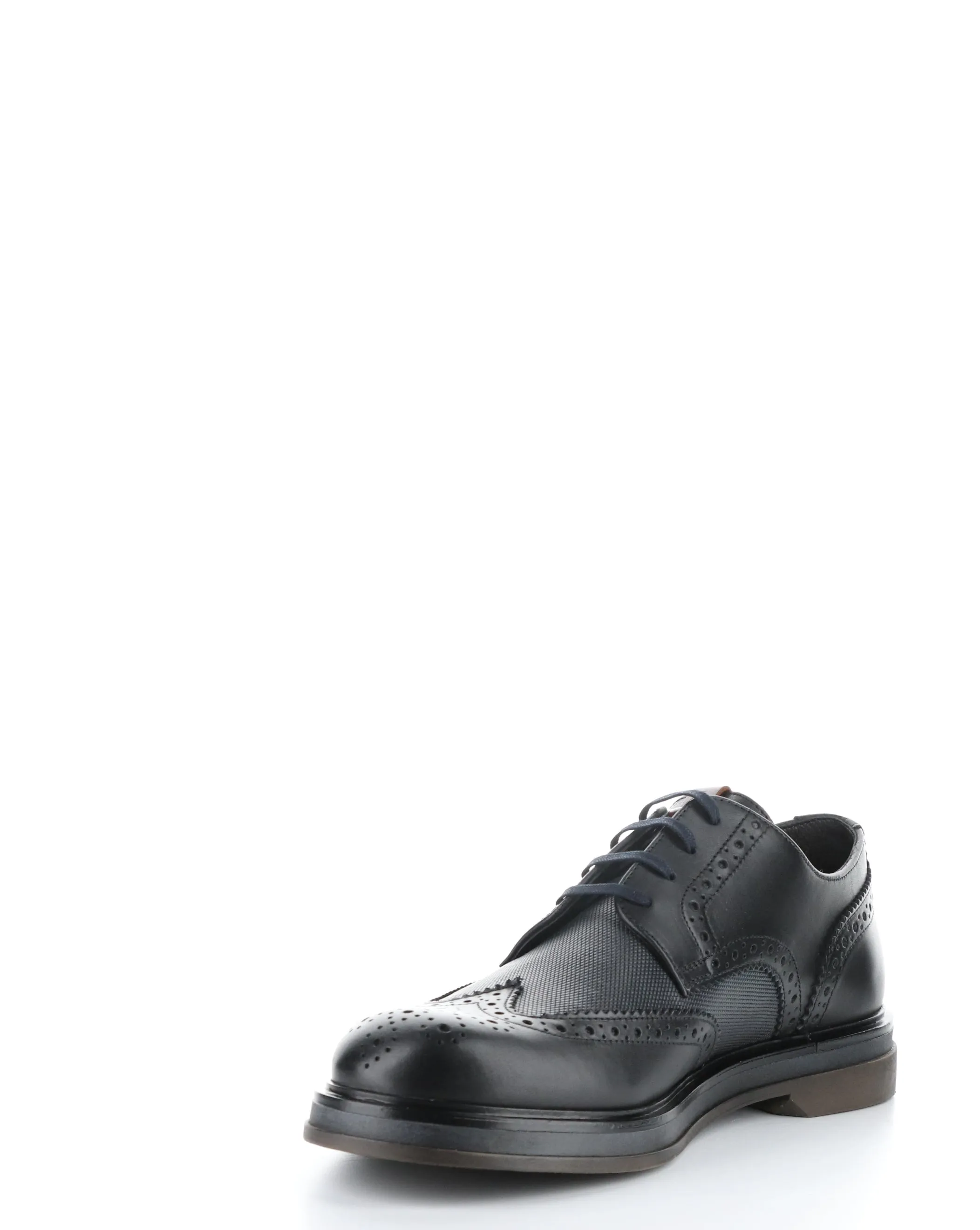 12391 BLACK COMBO Lace-up Shoes