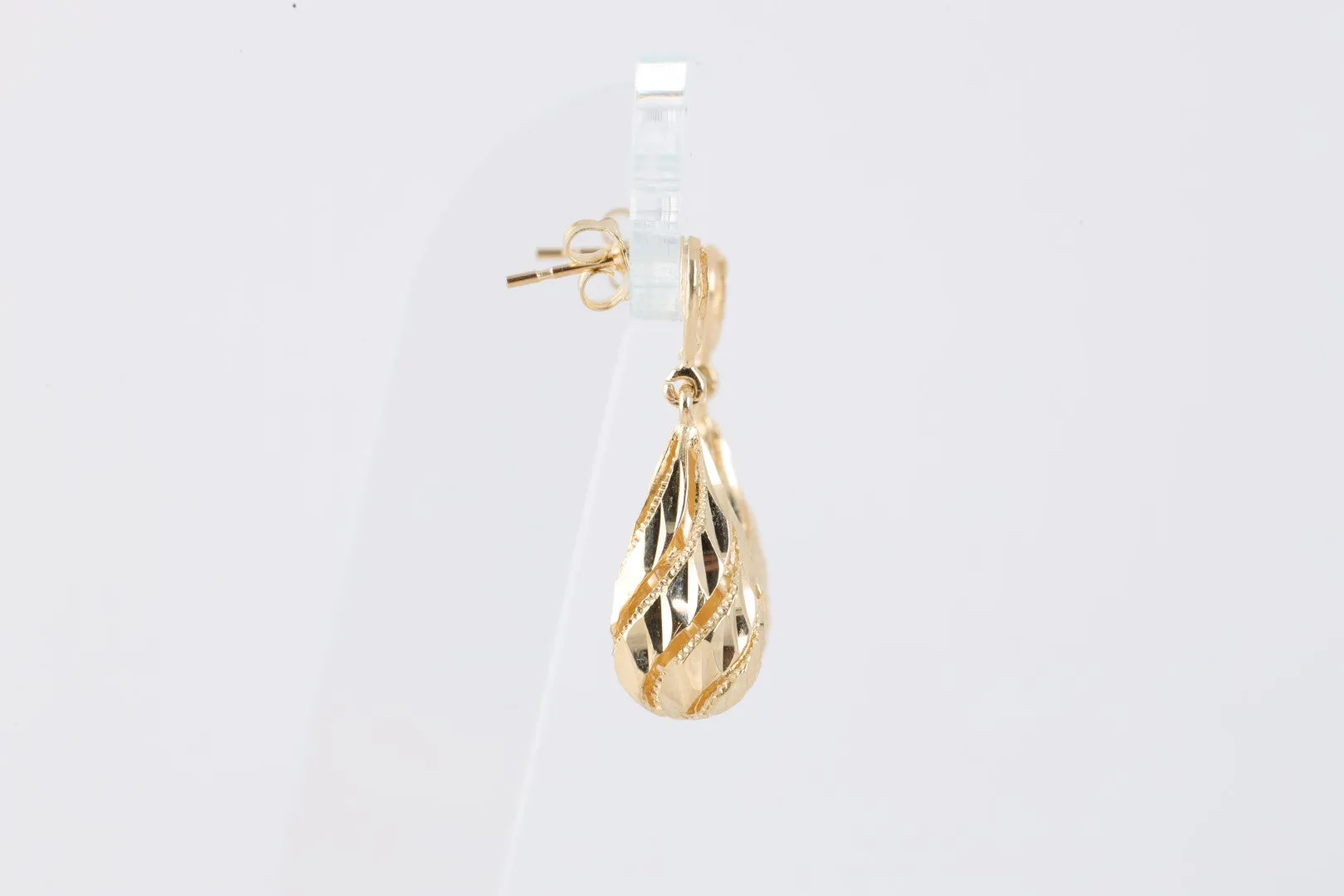 14k Yellow Gold Dangle Earrings (4.21g.)