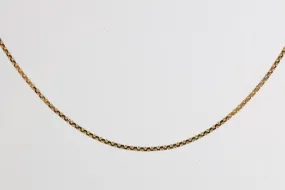 18.5" 14k Yellow Gold Chain Necklace (4.32g.)