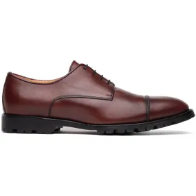 25-865-BRG JAMES Italian Calfskin Burgundy