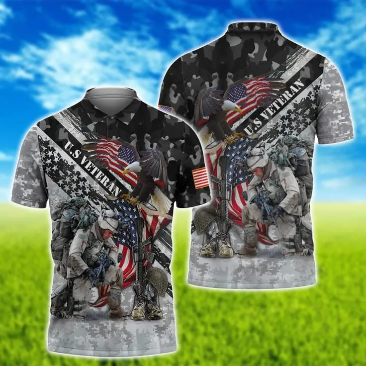 3D All Over Print T Shirt For Veteran, To My Veteran Husband, Hoodie For A Veterans