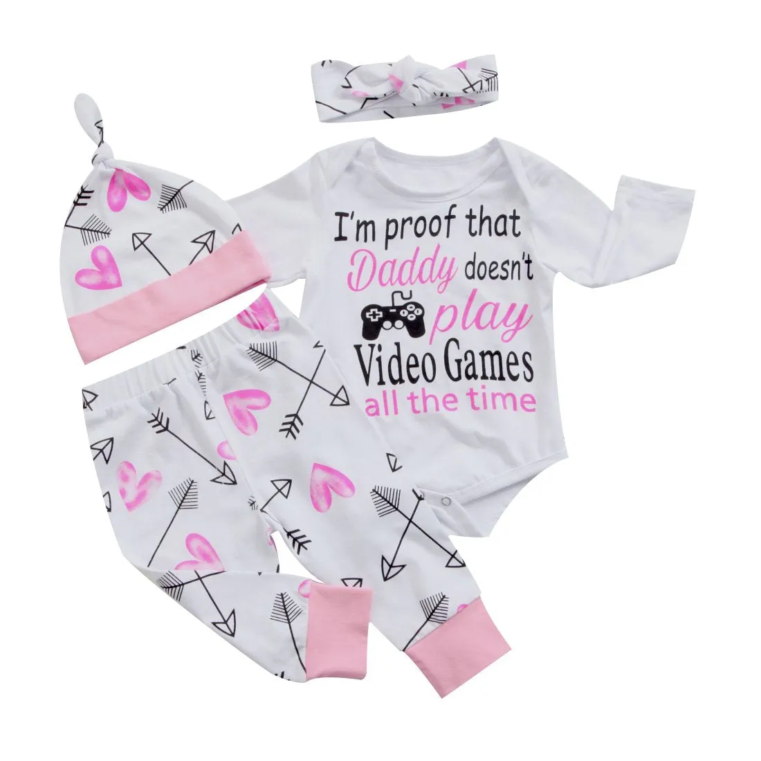 4 piece 'Video Games' Outfit