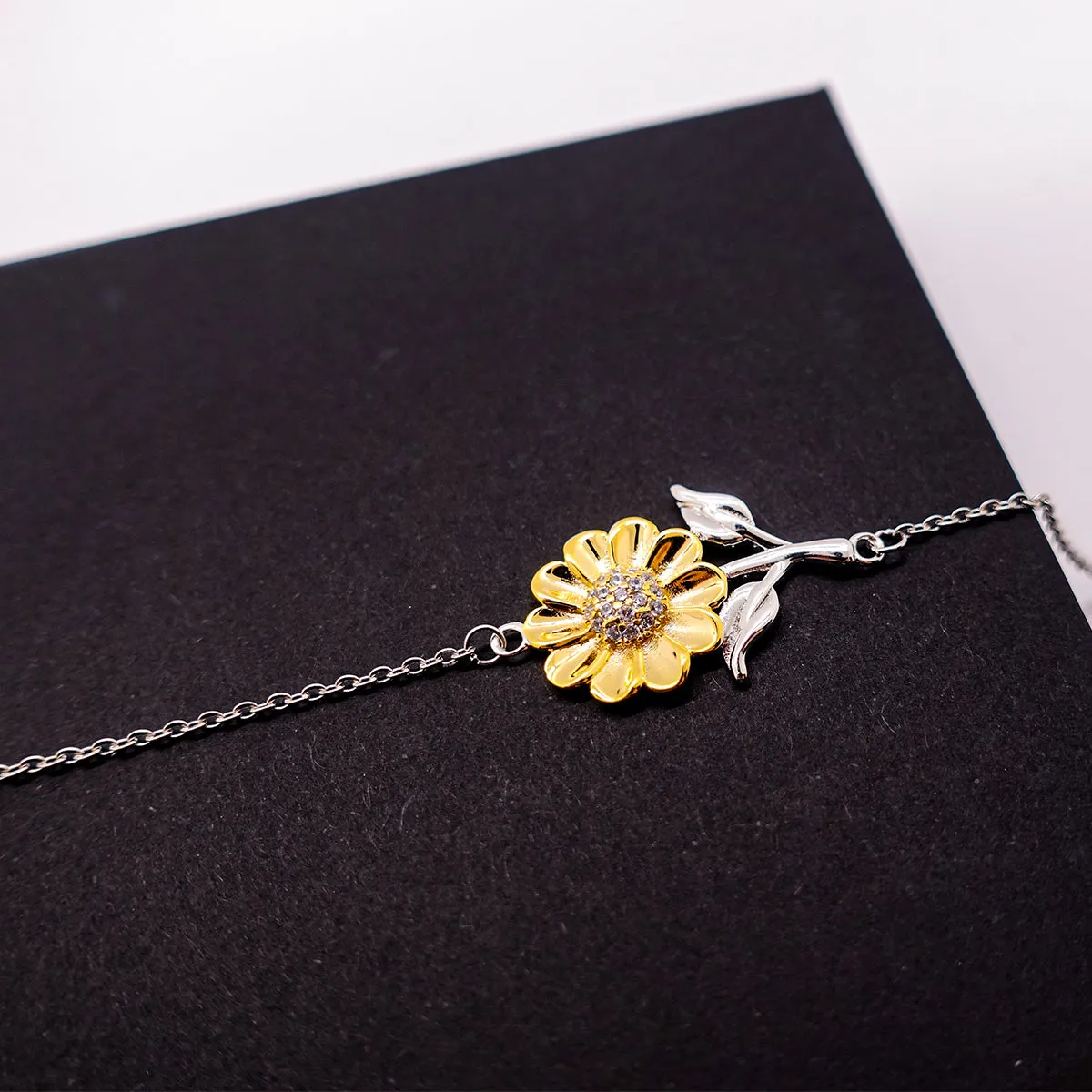 Abuelo Gift. Birthday Meaningful Gifts for Abuelo, To me You are the World. Standout Appreciation Gifts, Sunflower Bracelet with Message Card for Abuelo