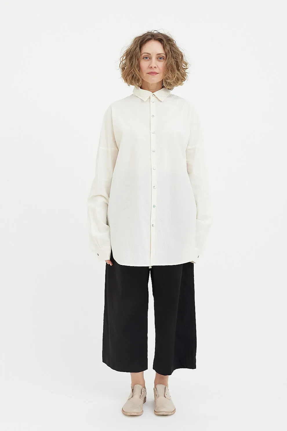 Album Di Famiglia - Wrinkled Unisex Collar Shirt