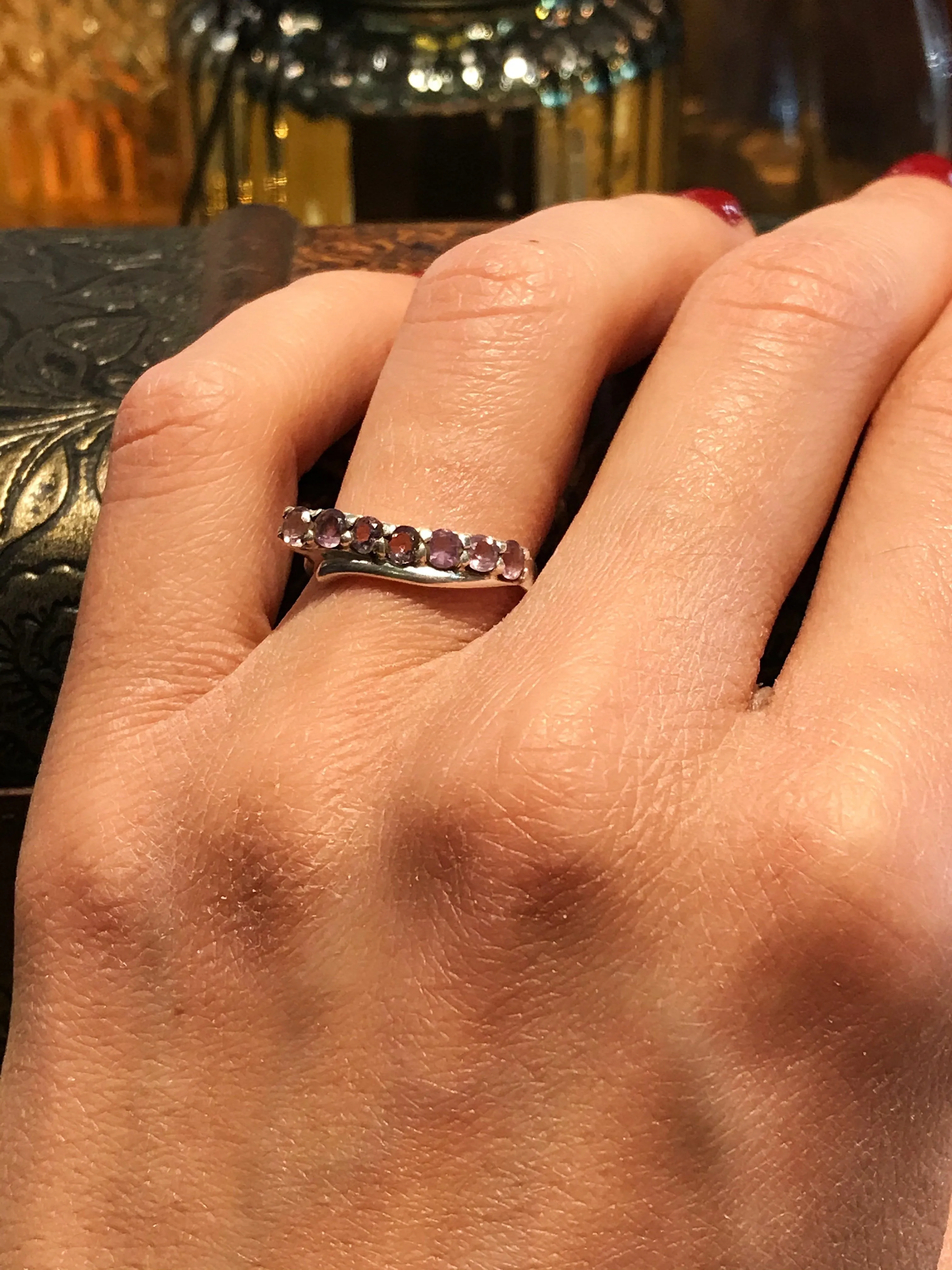 Amethyst Nicias Ring