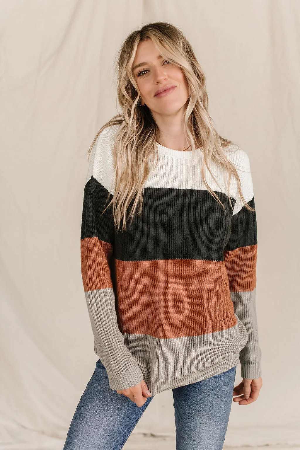 Ampersand Paige Sweater-Auburn