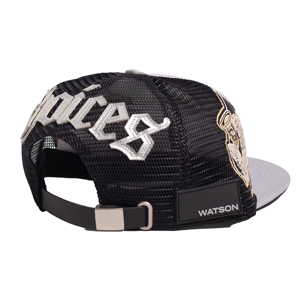 ANGEL DEMON CHOICES TRUCKER HAT