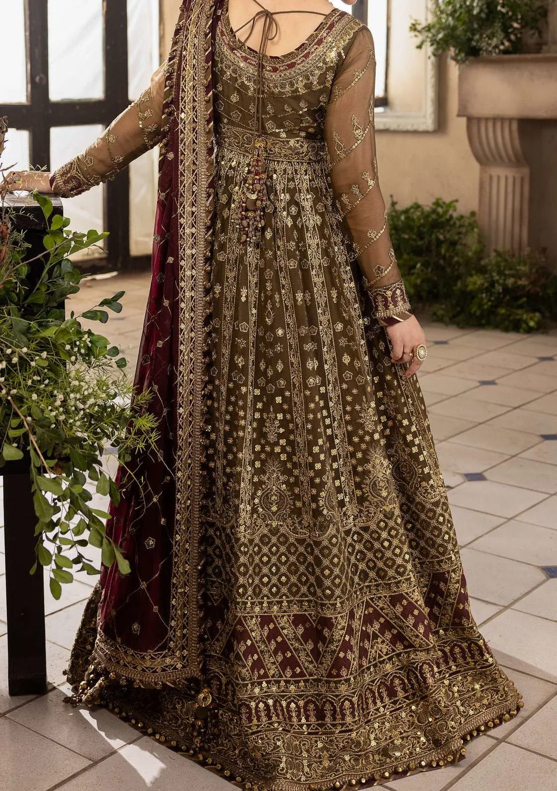 Asim Jofa Khwab Pakistani Chiffon Anarkali