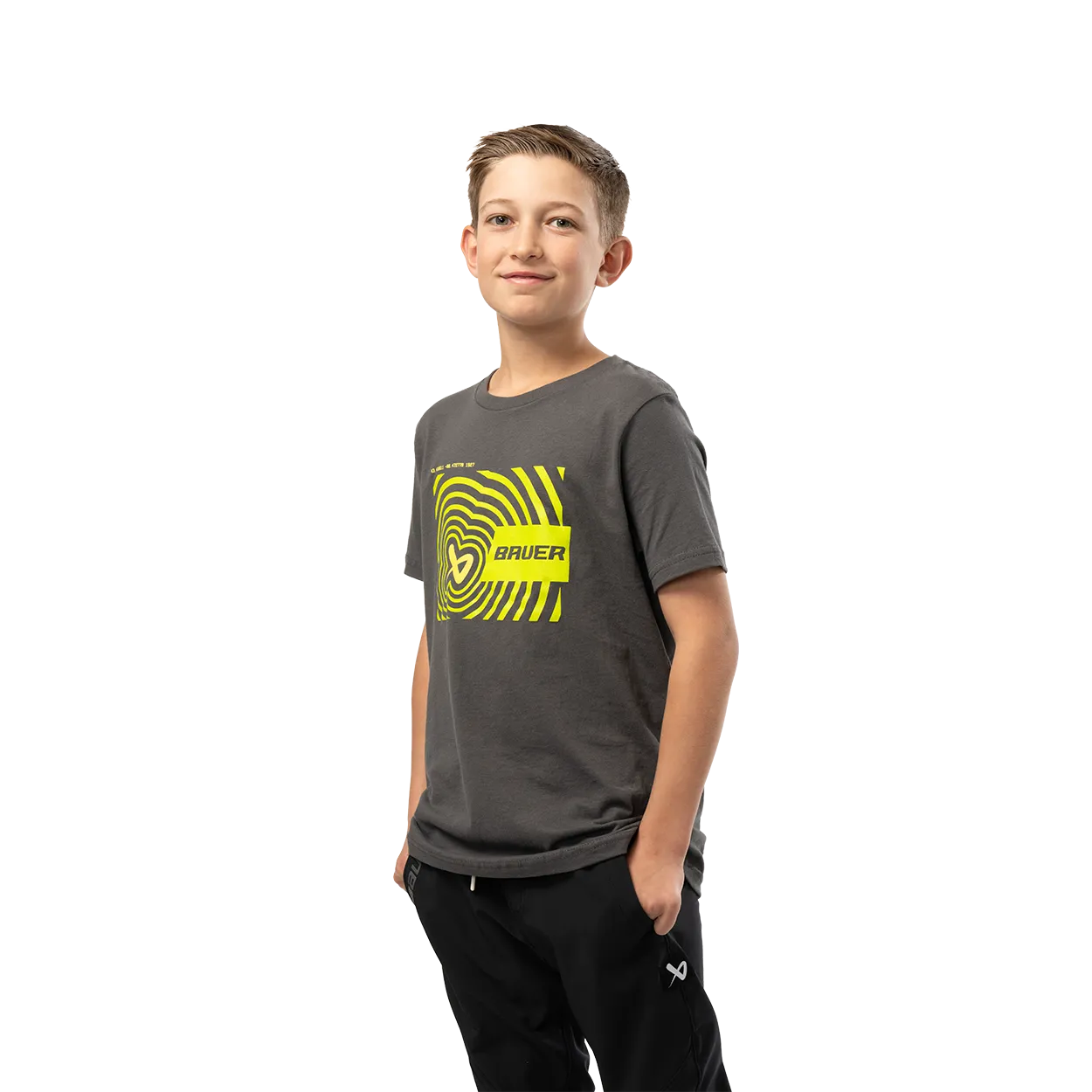 BAUER SHORTSLEEVE ICON ILLUSION TEE YOUTH