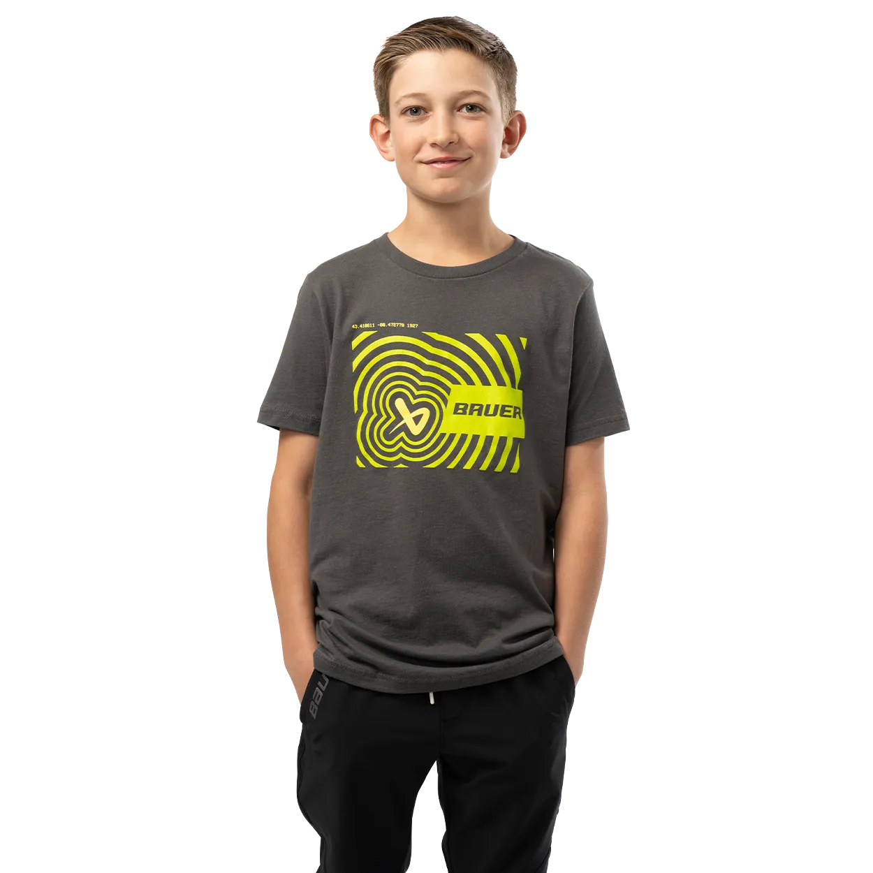 BAUER SHORTSLEEVE ICON ILLUSION TEE YOUTH