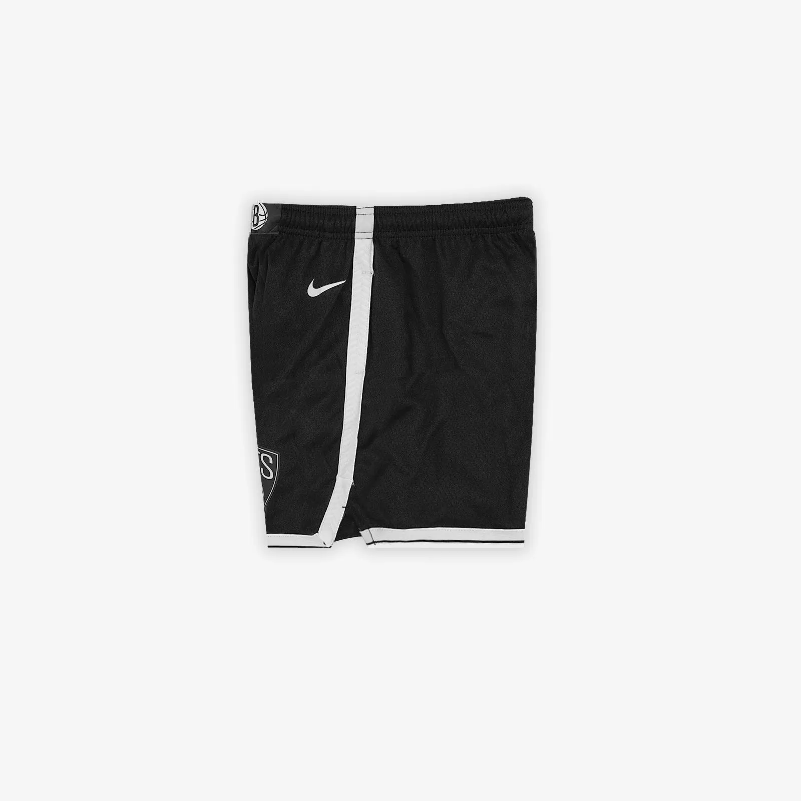 Brooklyn Nets Icon Swingman Youth Shorts - Black