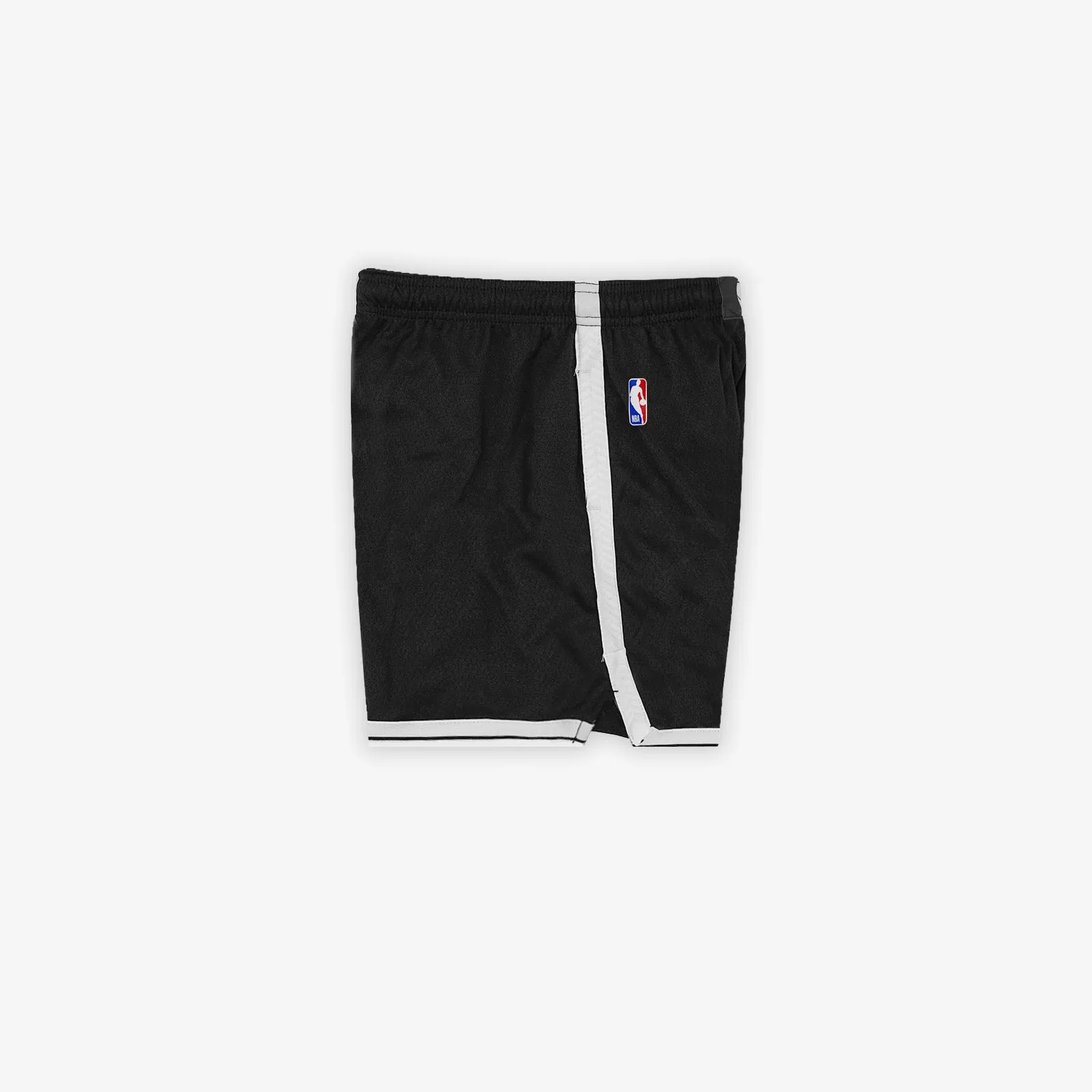 Brooklyn Nets Icon Swingman Youth Shorts - Black