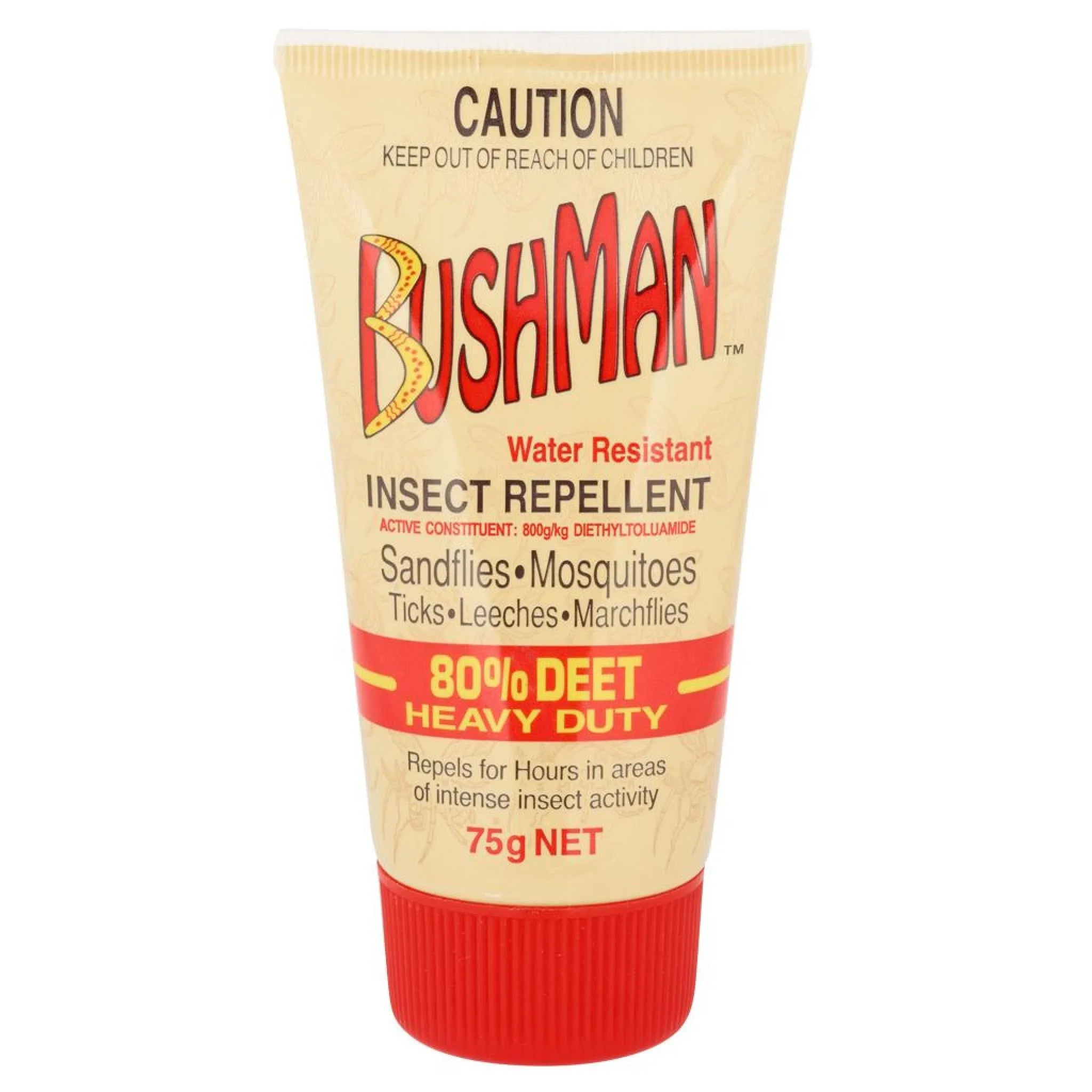 Bushman Ultra Insect Repellent - 75g Gel