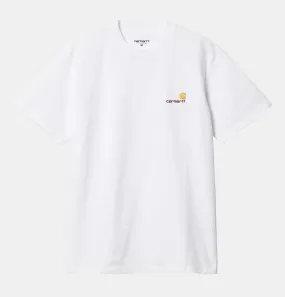 Carhartt WIP American Script T-Shirt in White