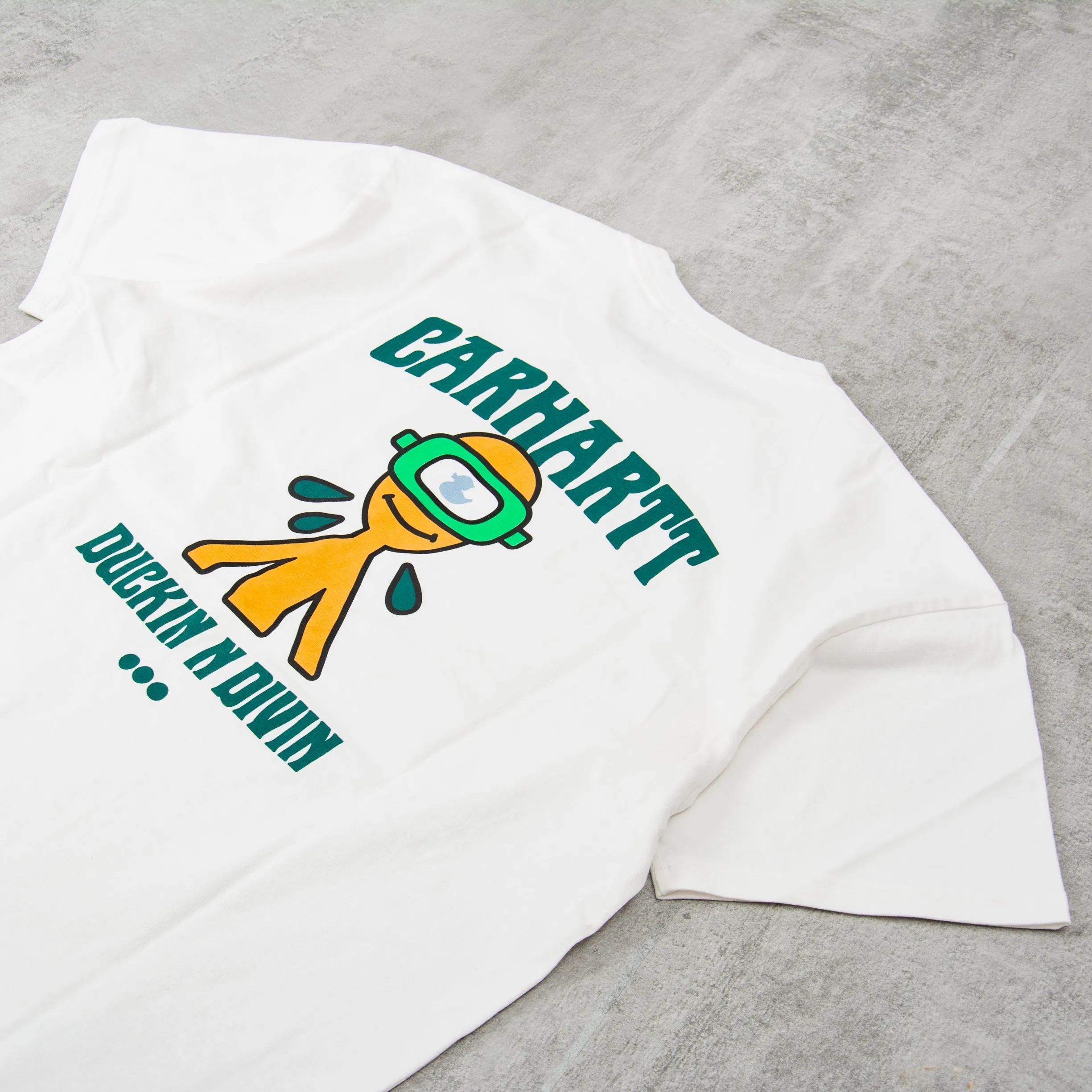 Carhartt WIP Duckin Tee - White