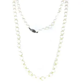 Classic 22 inches Pearl Strand Necklace