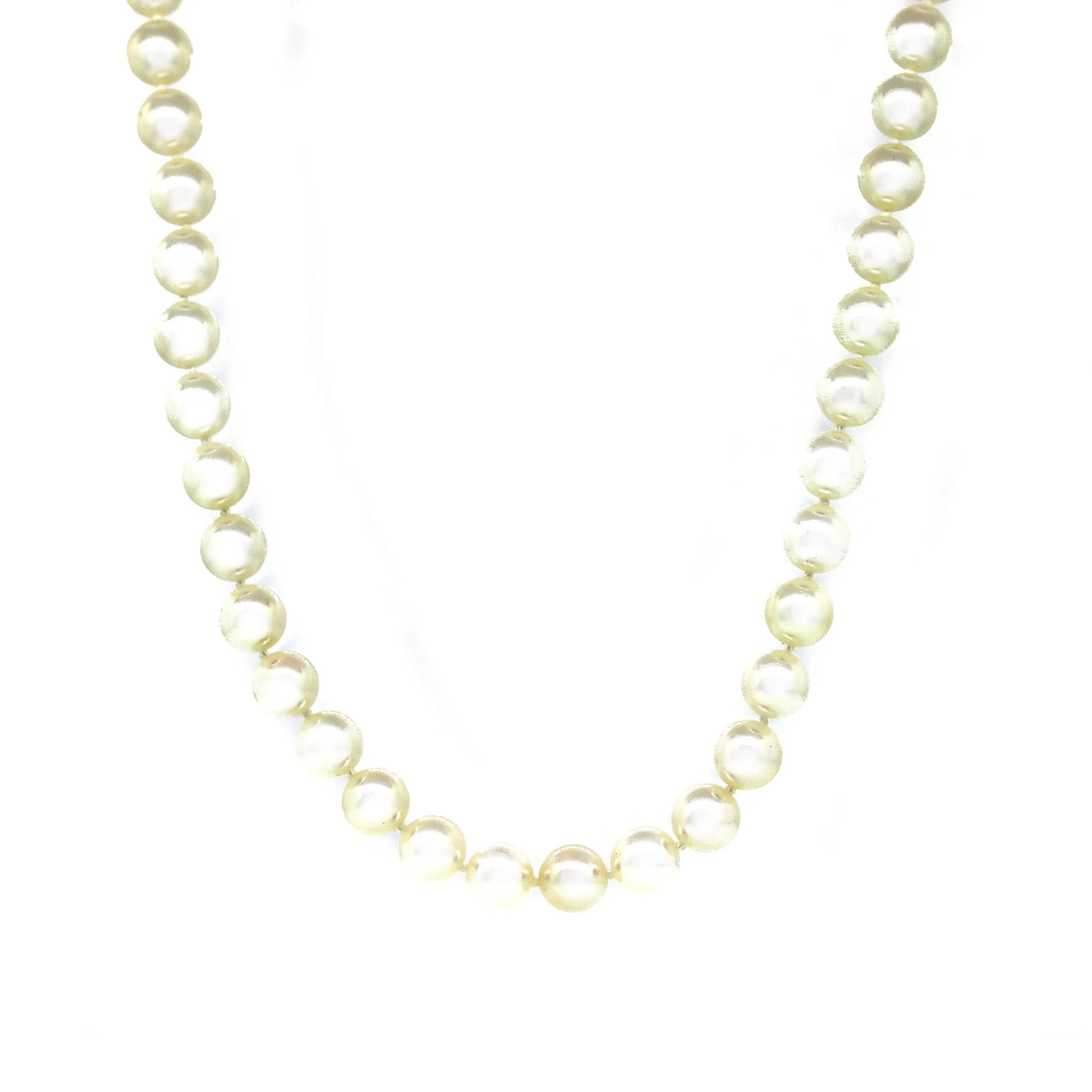 Classic 22 inches Pearl Strand Necklace