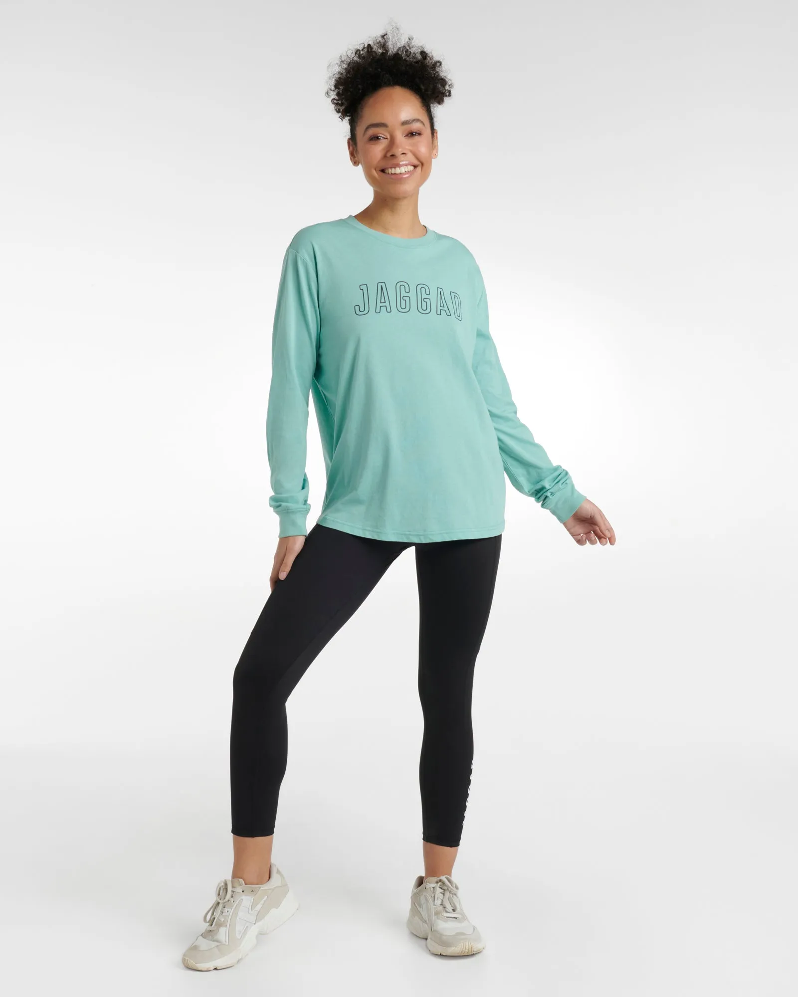 CLASSIC KEYLINE LONG SLEEVE TEE SAGE