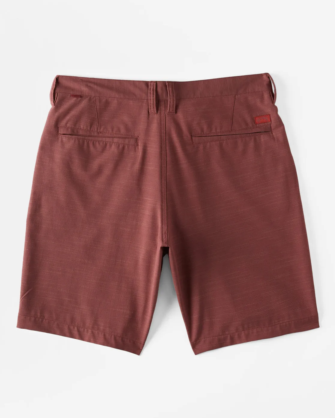 Crossfire Slub 19 Hybrid Submersible Shorts - Dusty Red