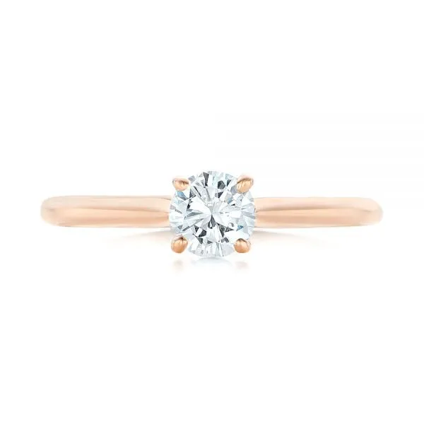 Custom Solitaire Engagement Ring [Setting Only] - EC088