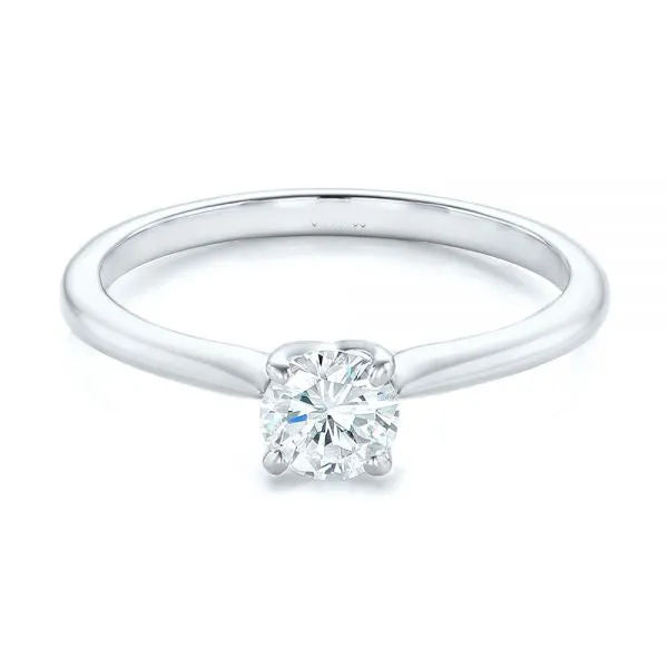 Custom Solitaire Engagement Ring [Setting Only] - EC088