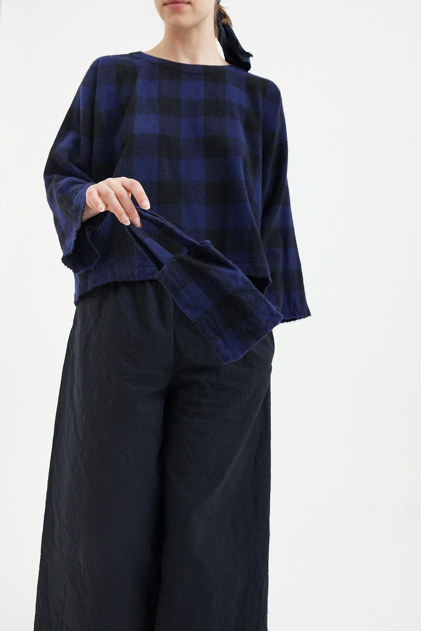 Daniela Gregis - Collard Shirt Jeroni - Stardust Blue/Black