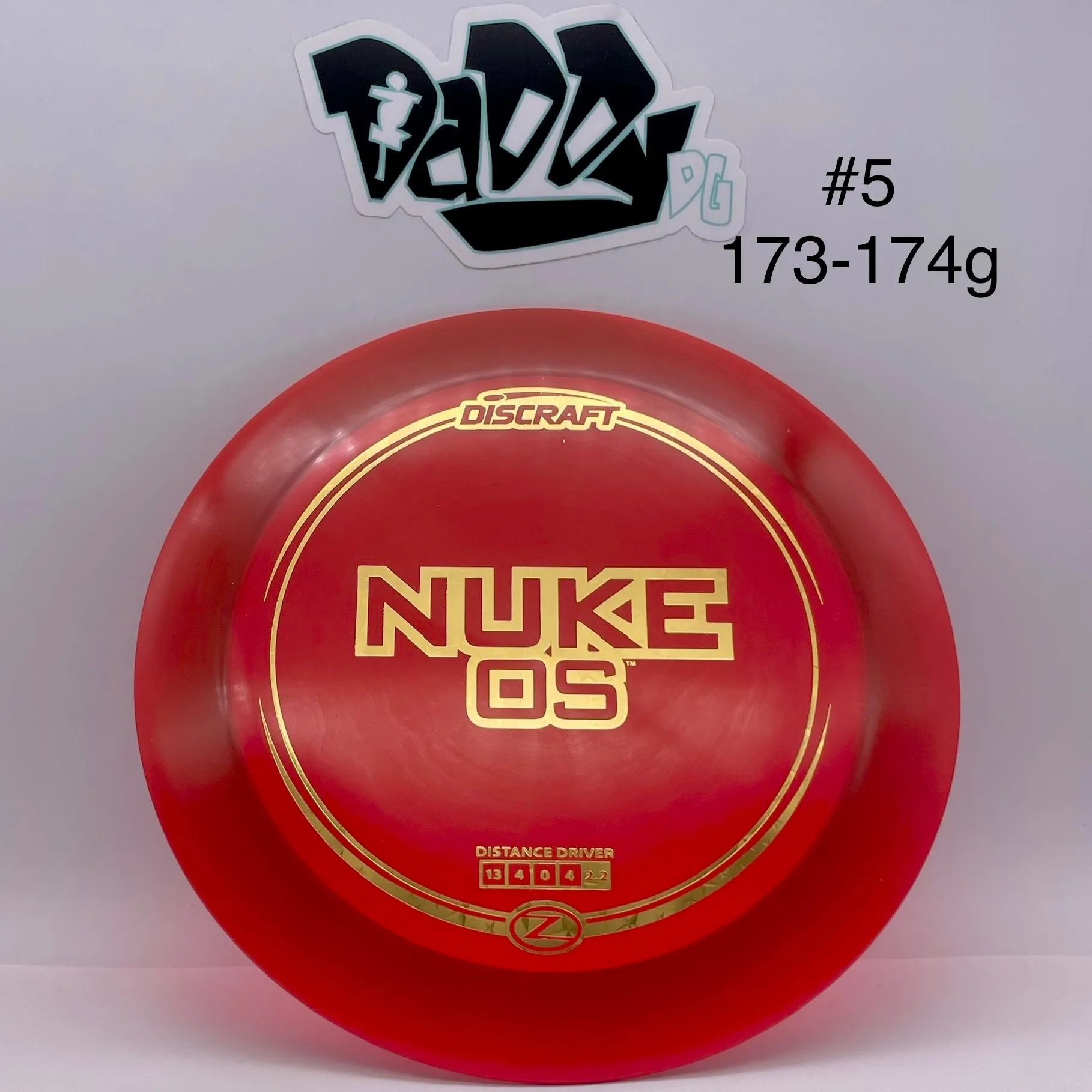 Discraft Nuke OS Z-line Distance Driver