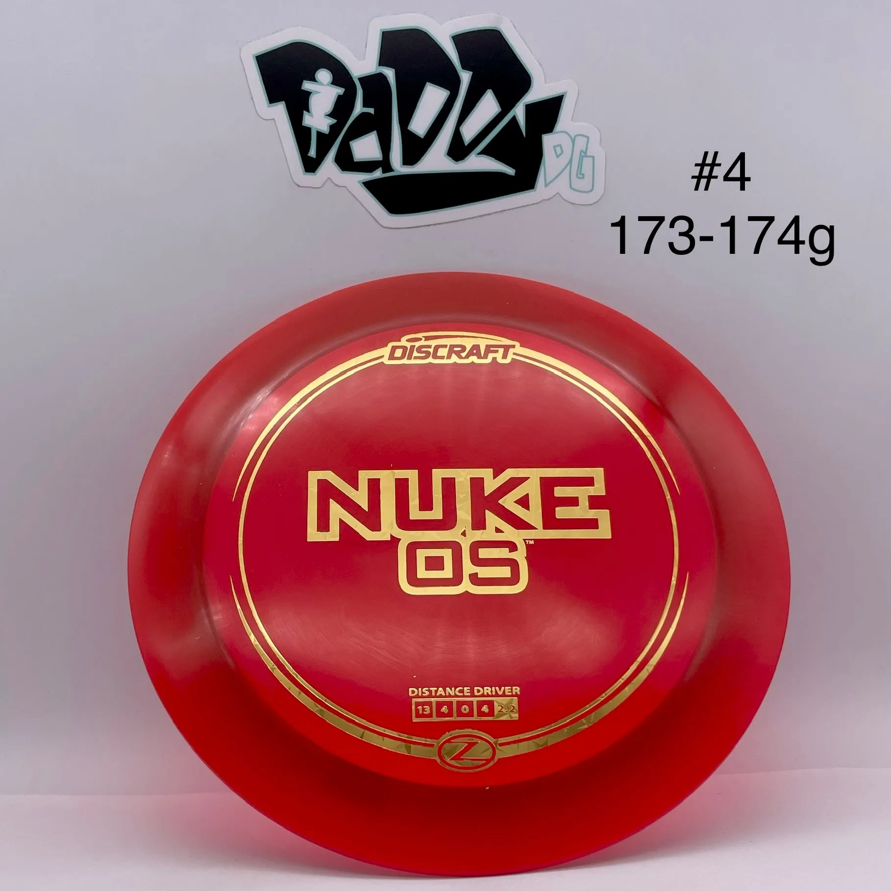 Discraft Nuke OS Z-line Distance Driver