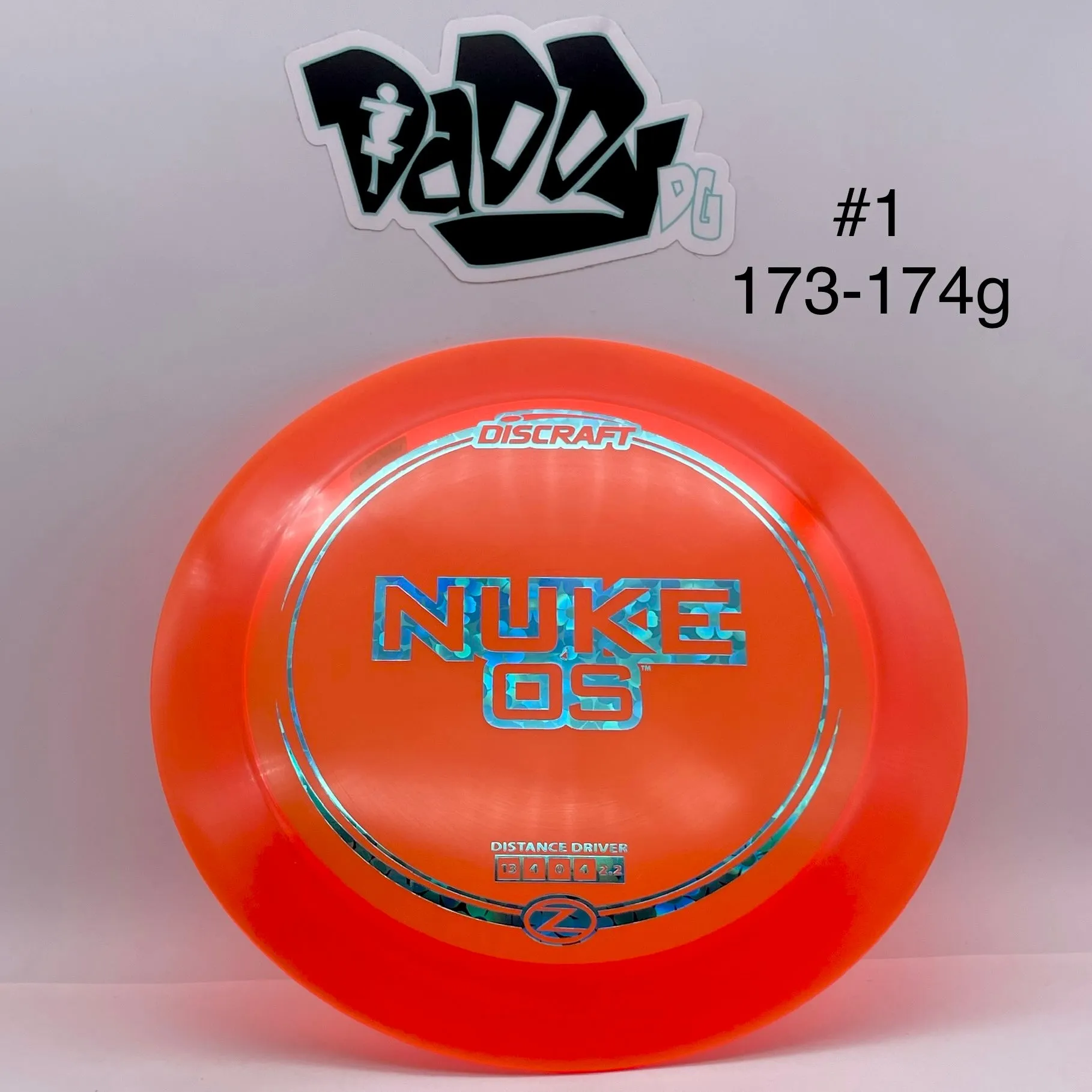 Discraft Nuke OS Z-line Distance Driver