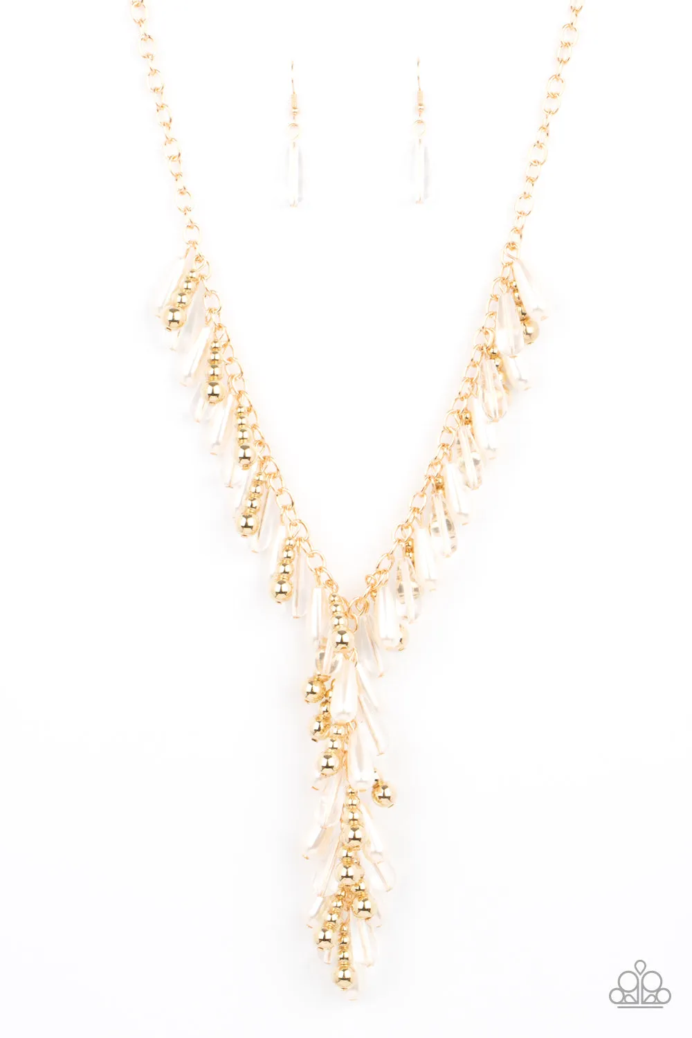 Dripping With DIVA-ttitude Gold-Necklace