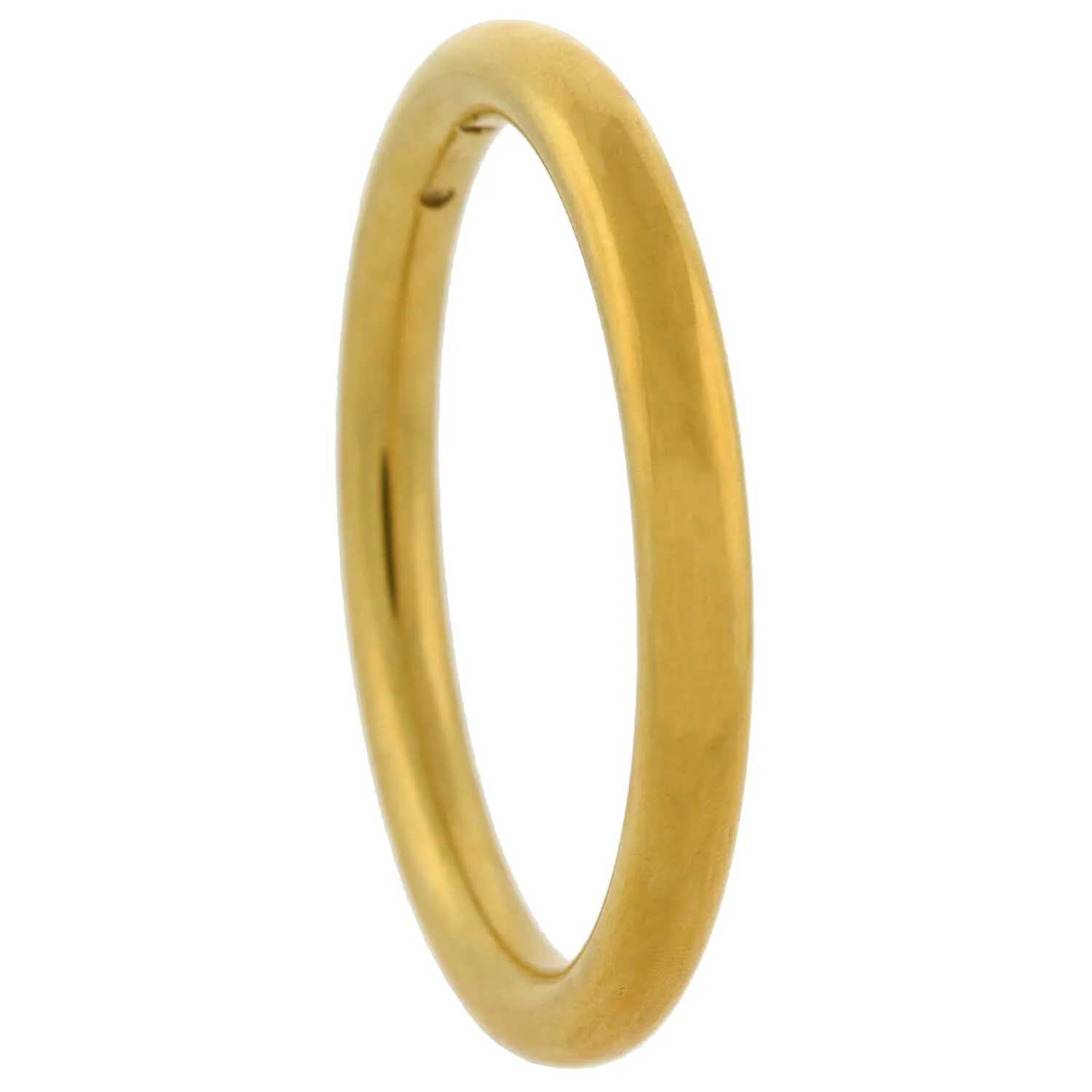 Estate 14kt Gold Over Resin Bangle Bracelet