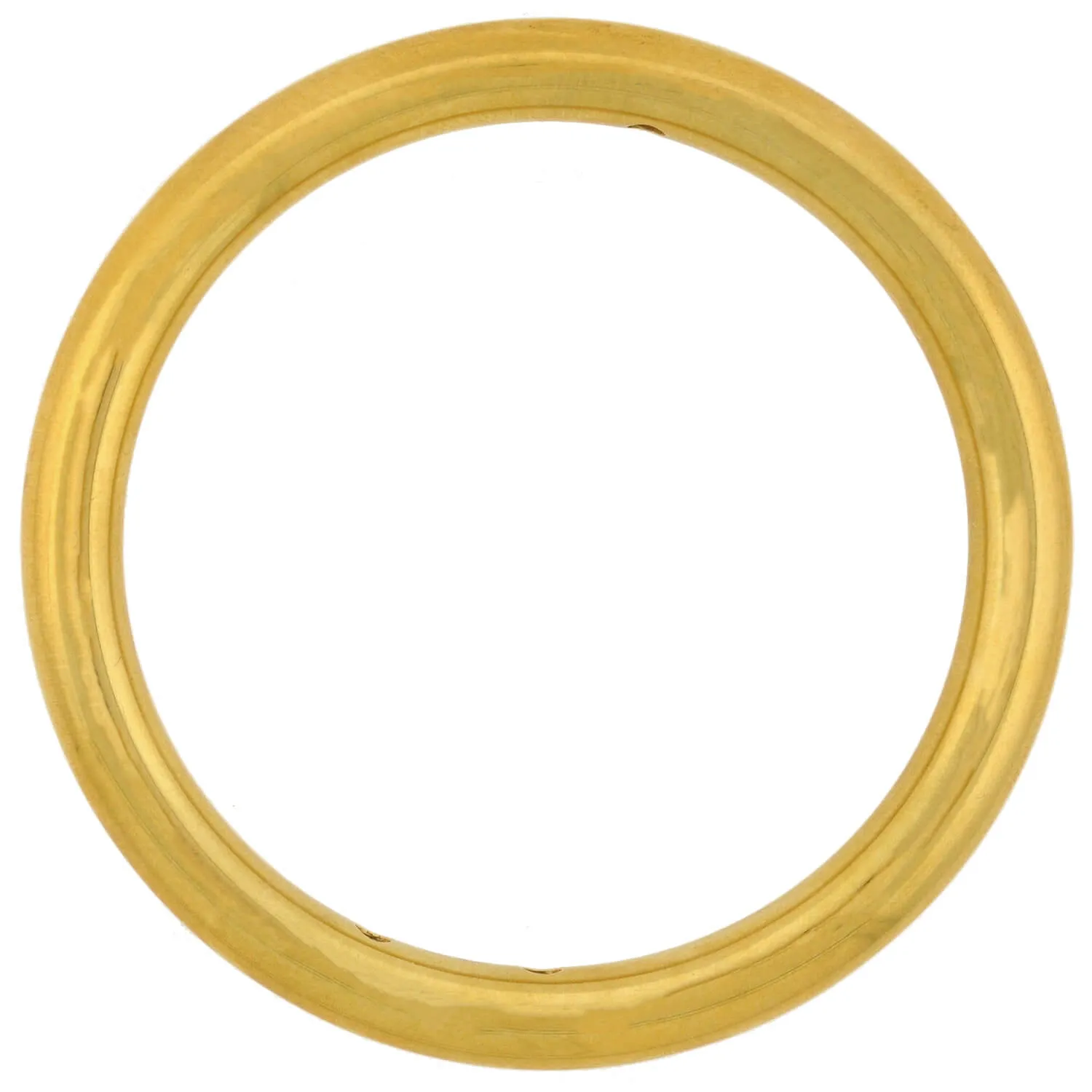 Estate 14kt Gold Over Resin Bangle Bracelet