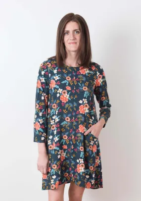 Farrow Dress Sewing Pattern by Grainline Studios Patterns | Sizes 0-18