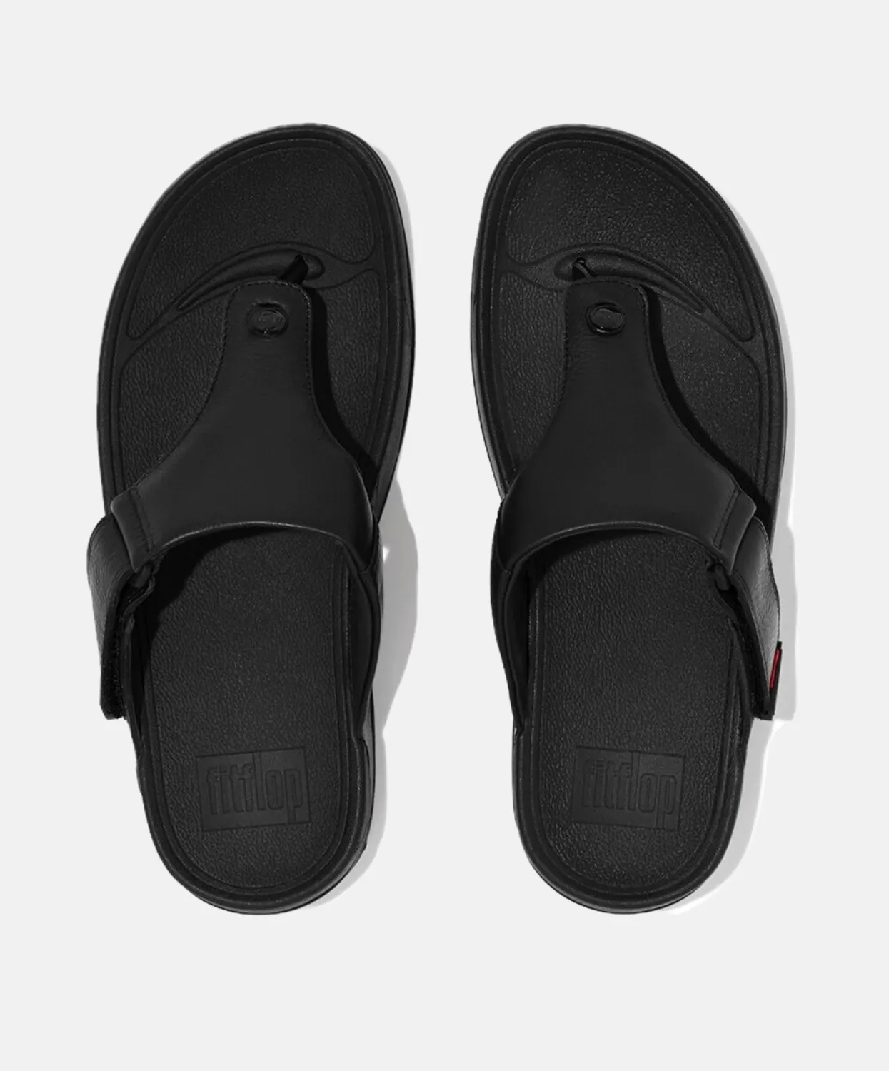 FitFlop Trakk II Toe Post Mens Sandals Black