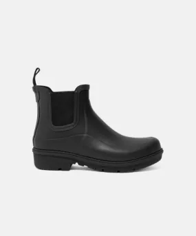 FitFlop Wonderwelly Chelsea All Black Boots