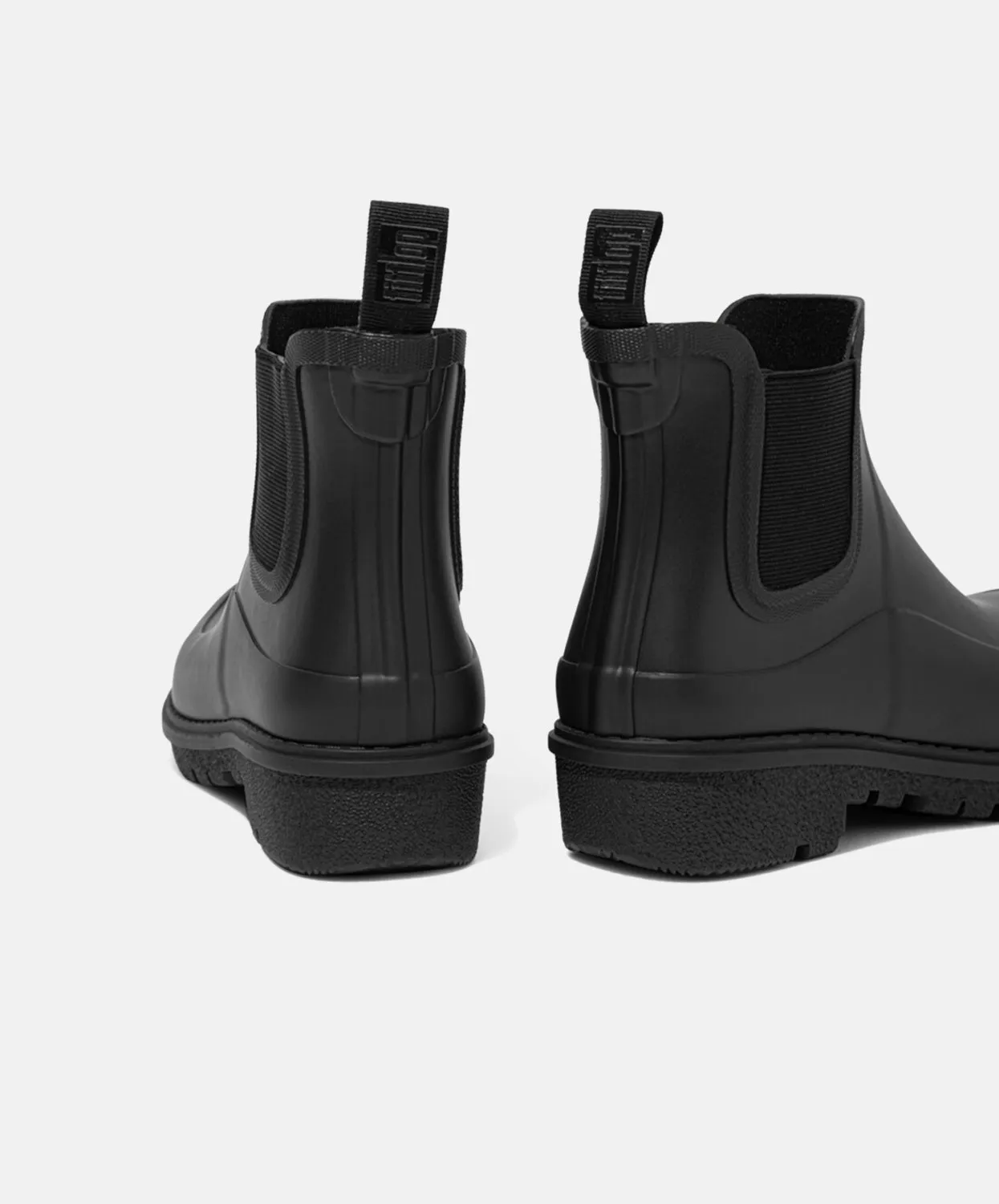 FitFlop Wonderwelly Chelsea All Black Boots