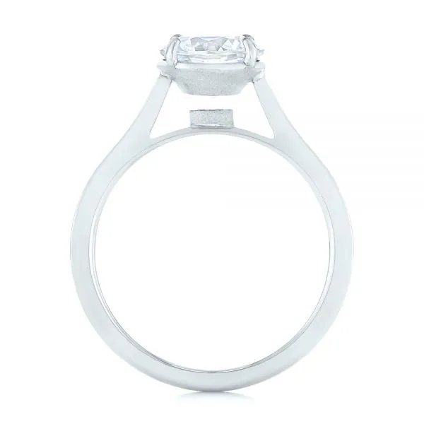 Four Prong Solitaire Diamond Engagement Ring [Setting Only] - EC065