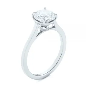 Four Prong Solitaire Diamond Engagement Ring [Setting Only] - EC065