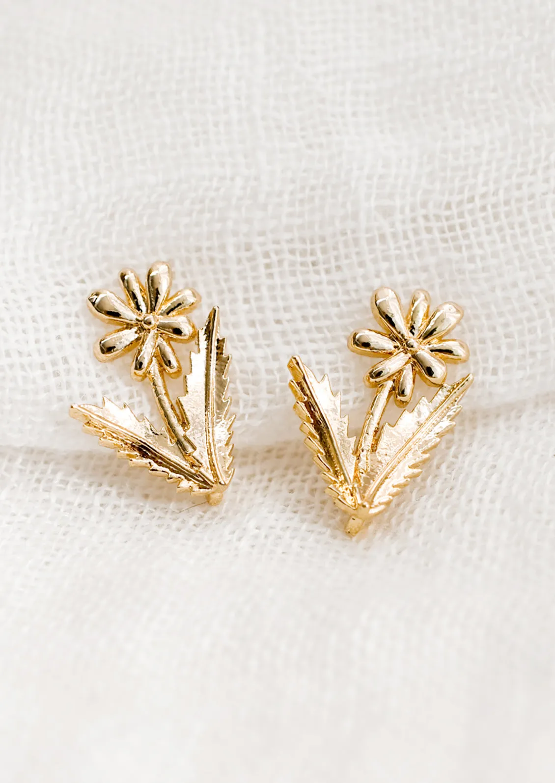 Garden Flower Stud Earrings