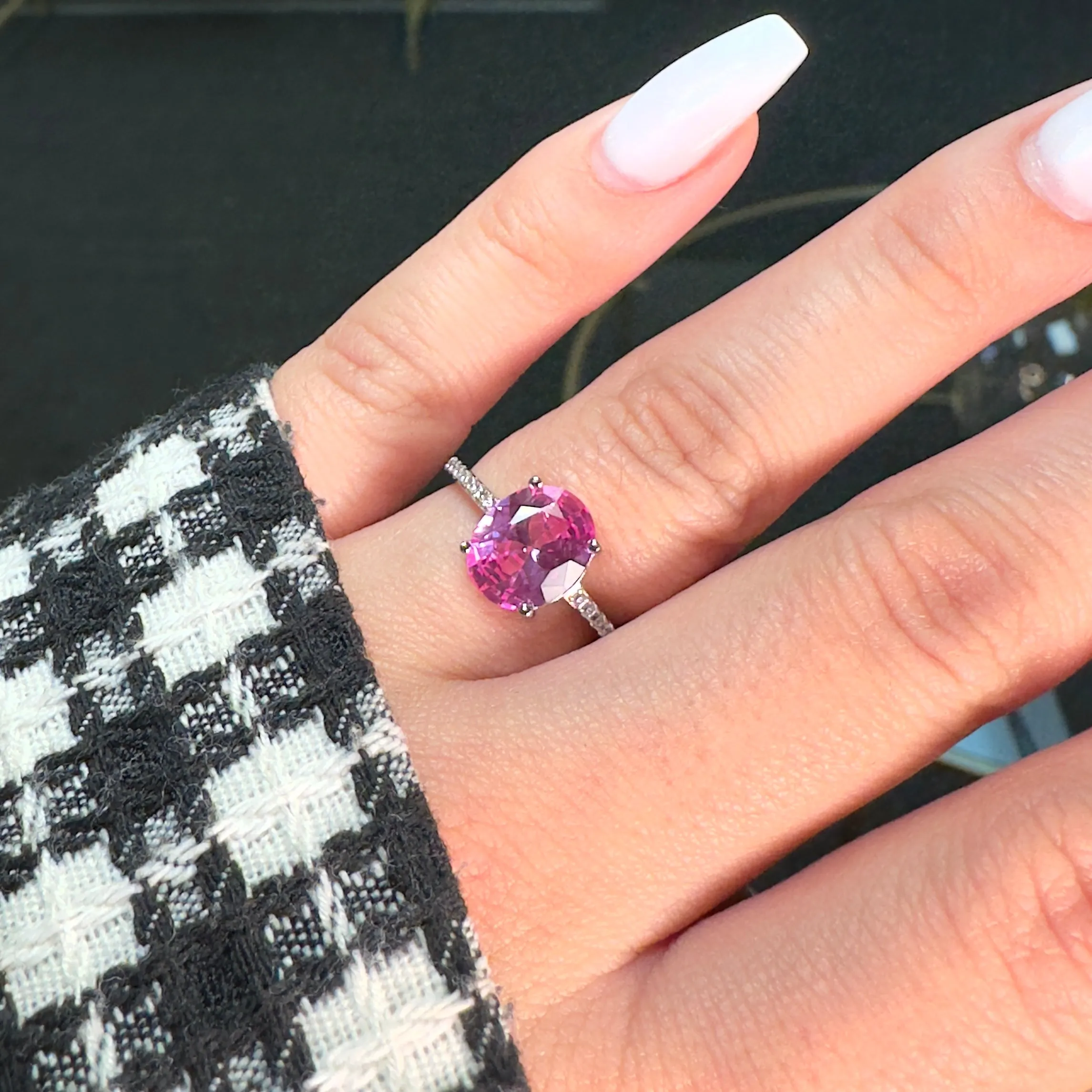 GIGI PINK SAPPHIRE RING