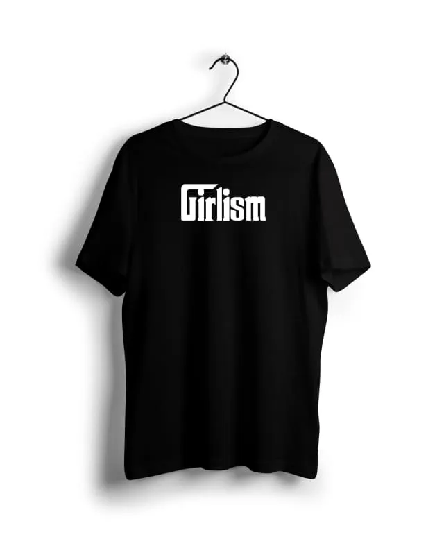 Girlisim - Digital Graphics Basic T-shirt Black