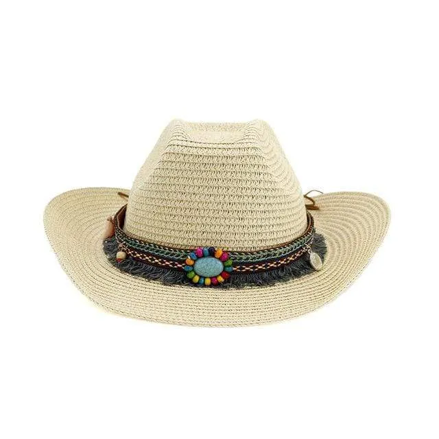 Global Cowboy Straw Hat