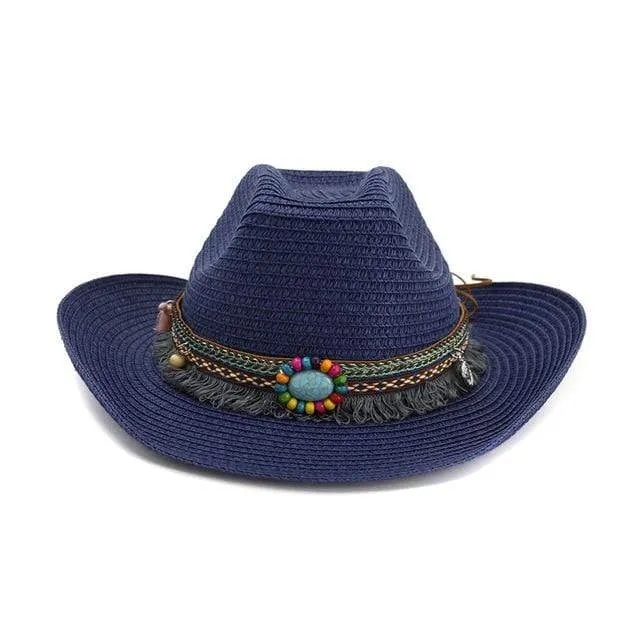 Global Cowboy Straw Hat