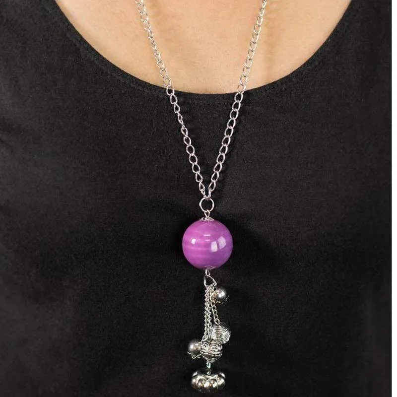 Globetrotter Purple Necklace