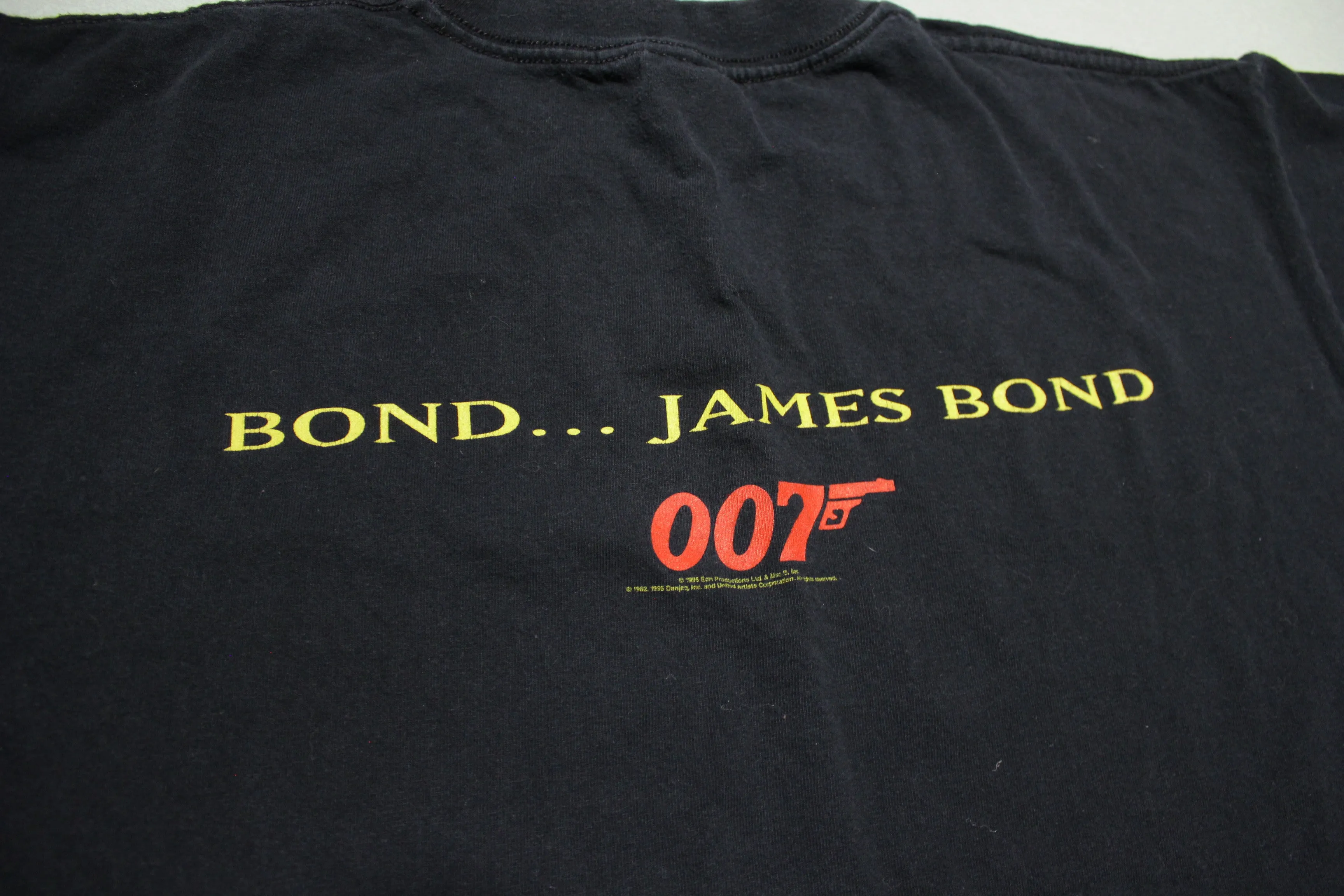 Goldeneye Vintage James Bond 007 Licensed 1995 90's Promo T-Shirt