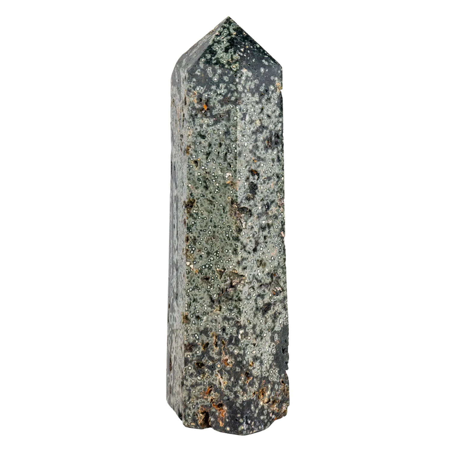 Green Ocean Jasper Pillar