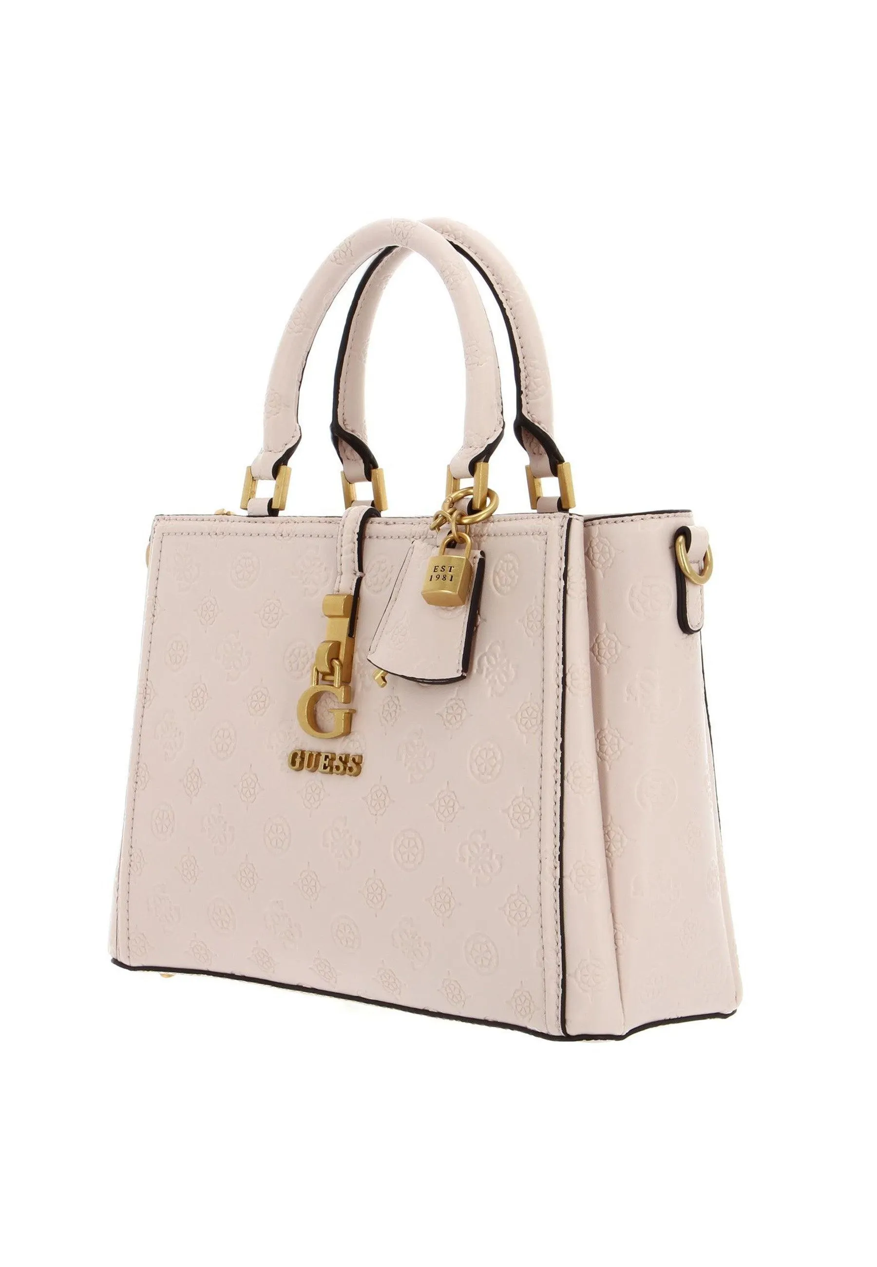 GUESS G James Logo Borsa Girlfriend Satchel Blush Rosa PD921306