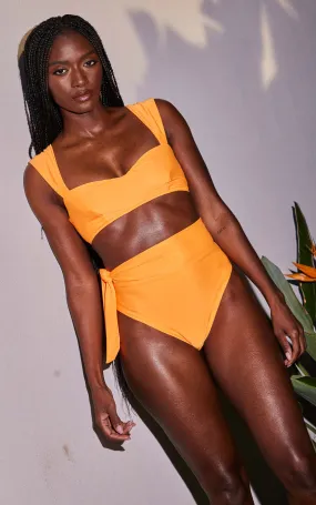 HALO Salinas Bikini Top in Orange